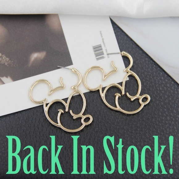 no b Jewelry - Mickey Mouse Earrings